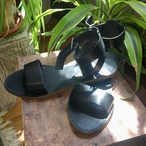 Madewell Boardwalk Ankle-Strap Sandal